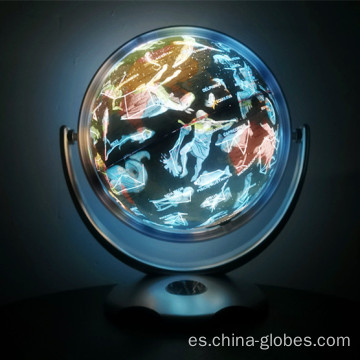 Globo terráqueo preciso interactivo 3D para estudiantes